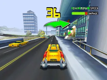 Smashing Drive (USA) screen shot game playing